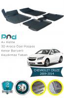 CHEVROLET CRUZE 2009 -- 2014 3D HAVUZLU PASPAS 