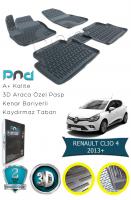 RENAULT CLİO 4 2013 -- 3D HAVUZLU PASPAS